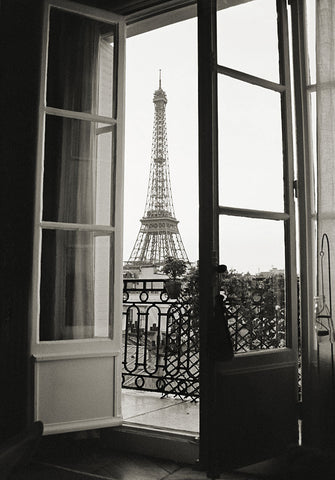 Eiffel Tower through French Doors -  Christian Peacock - McGaw Graphics
