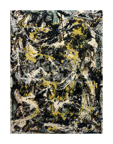 Number 5, 1950, 1950 -  Jackson Pollock - McGaw Graphics