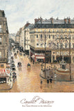 Rue Saint-Honoré in the Afternoon. Effect of Rain, 1897 -  Camille Pissarro - McGaw Graphics