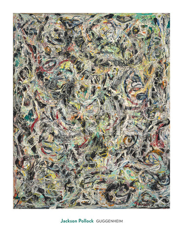 Eyes in the Heat, 1946 -  Jackson Pollock - McGaw Graphics
