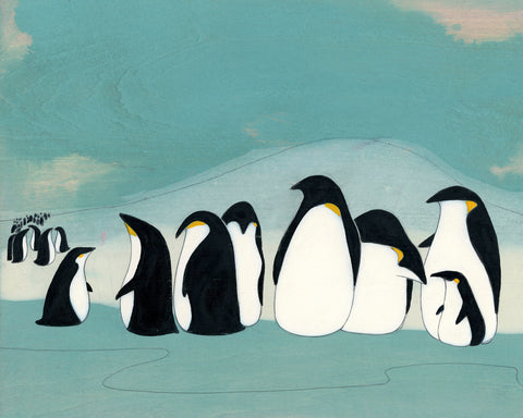 Penguins II -  Kristiana Pärn - McGaw Graphics