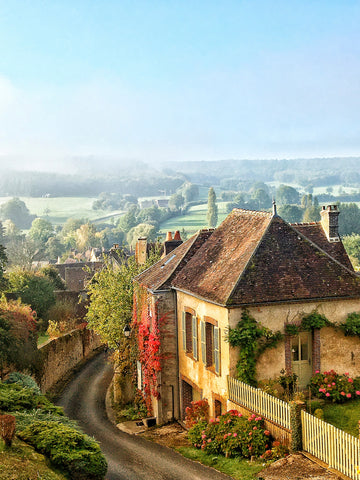 Misty Morning in Moutier-au-Perche -  Dawne Polis - McGaw Graphics