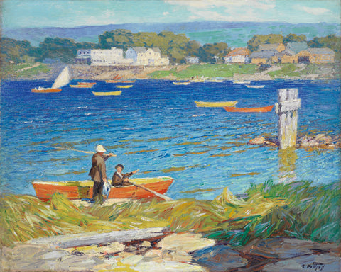 A Day’s Fishing, c. 1923 -  Edward Henry Potthast - McGaw Graphics