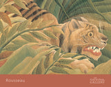 Detail from Tiger in a Tropical Storm (Surprised!), 1891 -  Henri Rousseau - McGaw Graphics