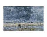 Figures on the Beach -  Eugène Louis Boudin - McGaw Graphics