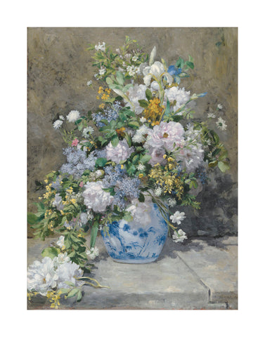 Spring Bouquet, 1866 -  Pierre-Auguste Renoir - McGaw Graphics
