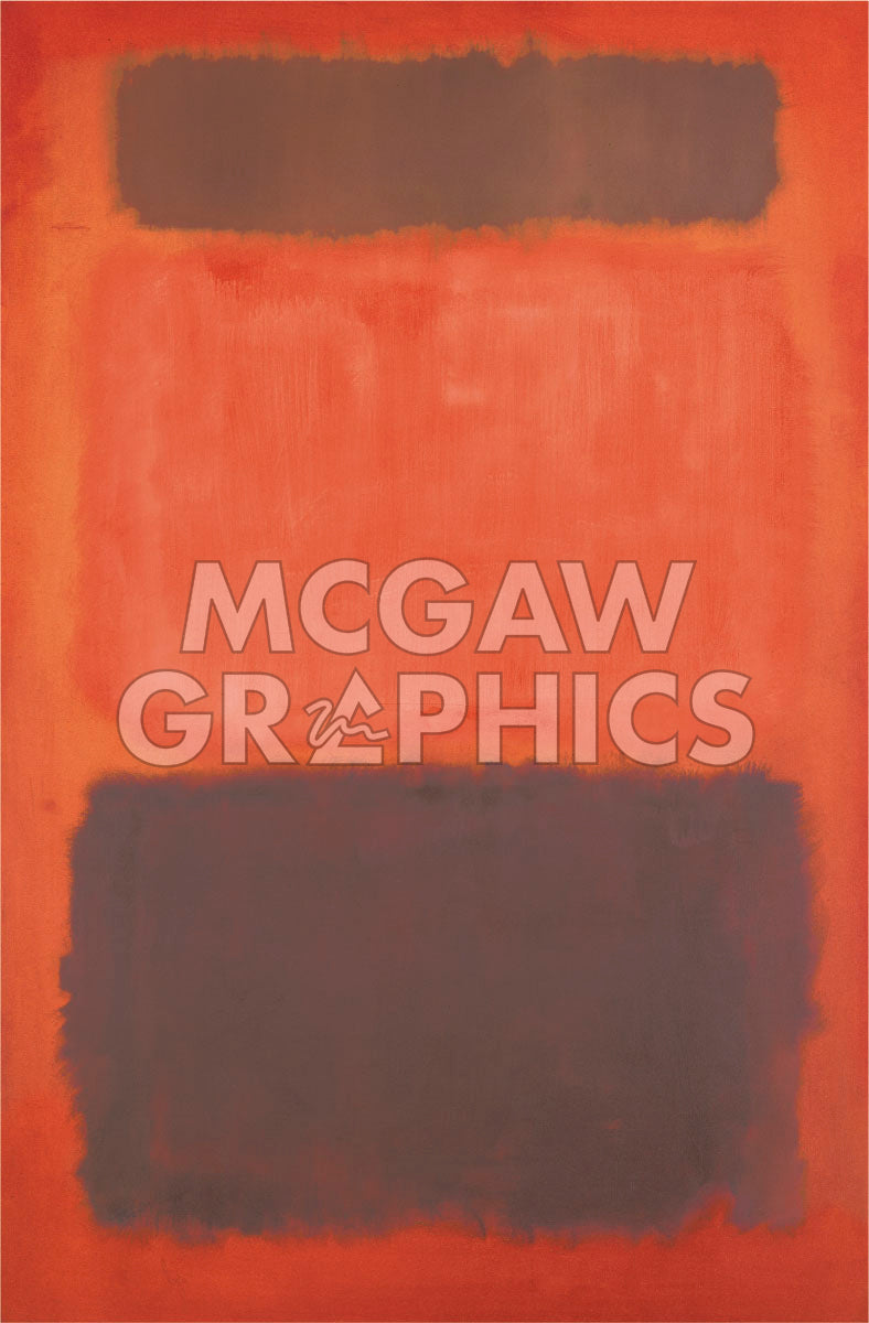 Brown and Black in Reds, 1957 | McGaw Graphics