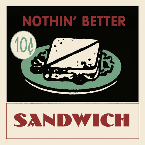 Sandwich -  Retro Series - McGaw Graphics