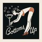 Bottoms Up -  Retro Series - McGaw Graphics