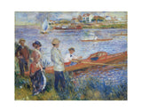 Oarsmen at Chatou -  Pierre-Auguste Renoir - McGaw Graphics