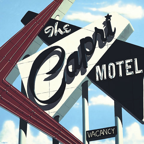 Capri Motel -  Anthony Ross - McGaw Graphics