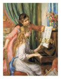 Two Young Girls at the Piano -  Pierre-Auguste Renoir - McGaw Graphics