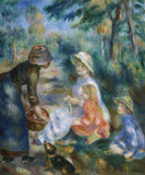 The Apple Seller, c.1890 -  Pierre-Auguste Renoir - McGaw Graphics