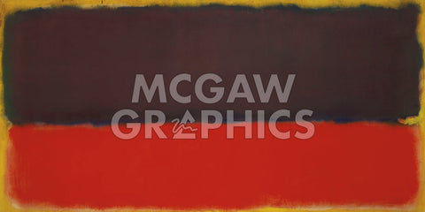 No. 13, 1951 -  Mark Rothko - McGaw Graphics