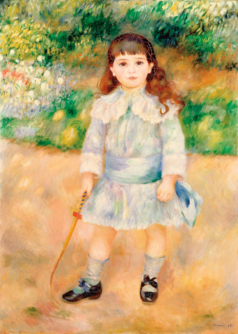 Girl with a Whip, 1885 -  Pierre-Auguste Renoir - McGaw Graphics