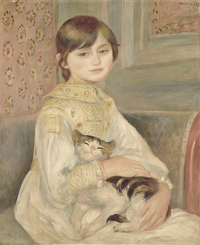 Julie Manet, 1887 -  Pierre-Auguste Renoir - McGaw Graphics