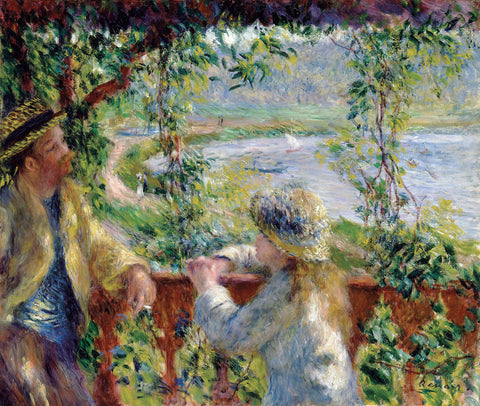 By the Water, ca. 1880 -  Pierre-Auguste Renoir - McGaw Graphics