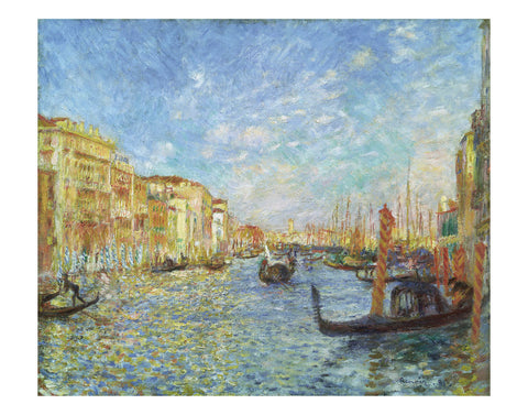 Grand Canal, Venice, 1881 -  Pierre-Auguste Renoir - McGaw Graphics