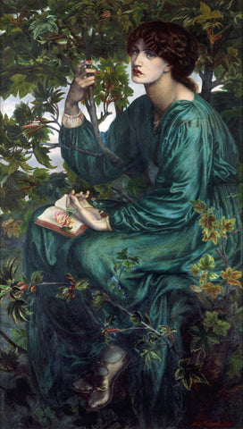 The Day Dream, 1880 -  Dante Gabriel Rossetti - McGaw Graphics