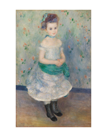 Portrait of Jeanne Durand-Ruel (Portrait de Mlle. J.), 1876 -  Pierre-Auguste Renoir - McGaw Graphics