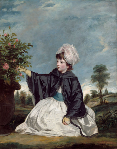 Lady Caroline Howard, 1778 -  Sir Joshua Reynolds - McGaw Graphics