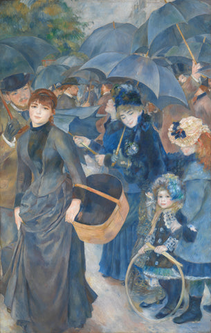 The Umbrellas, ca. 1881-86 -  Pierre-Auguste Renoir - McGaw Graphics