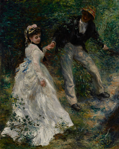 La Promenade, 1870 -  Pierre-Auguste Renoir - McGaw Graphics