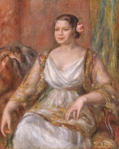 Tilla Durieux (Ottilie Godeffroy), 1880 -  Pierre-Auguste Renoir - McGaw Graphics