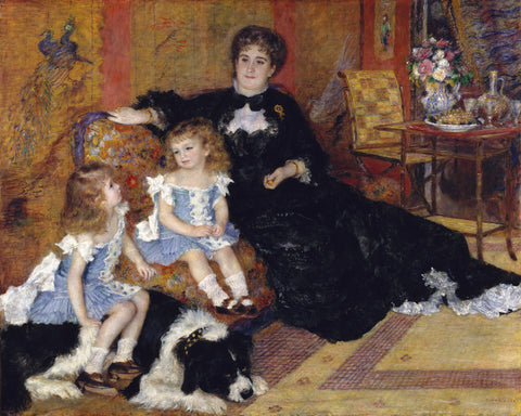 Madame Georges Charpentier (Marguerite-Louise Lemonnier), 1848 -  Pierre-Auguste Renoir - McGaw Graphics