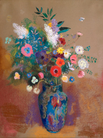 Bouquet of Flowers, ca. 1900–1905 -  Odilon Redon - McGaw Graphics