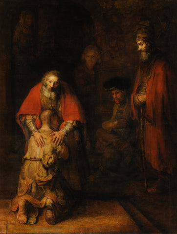 The Return of the Prodigal Son, circa 1668 -  Rembrandt - McGaw Graphics