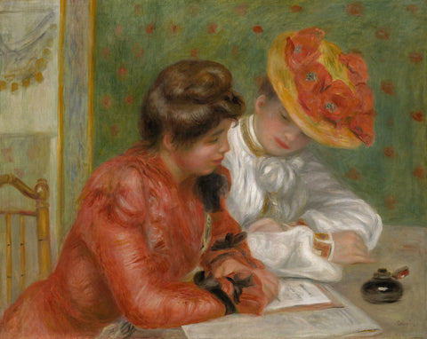 The Letter, c. 1895-1900 -  Pierre-Auguste Renoir - McGaw Graphics