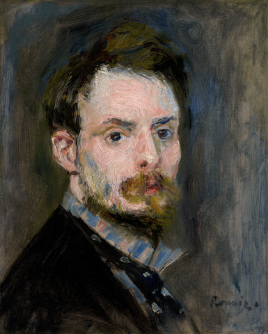 Self-Portrait, c. 1875 -  Pierre-Auguste Renoir - McGaw Graphics
