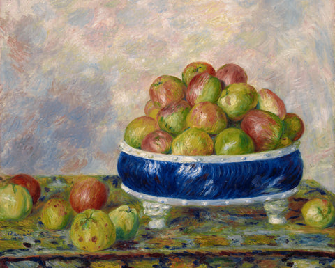 Apples in a Dish, 1883 -  Pierre-Auguste Renoir - McGaw Graphics