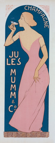 Affiche pour le "Champagne Jules Mumm" -  Maurice Realier-Dumas - McGaw Graphics