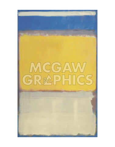 Number 10 -  Mark Rothko - McGaw Graphics