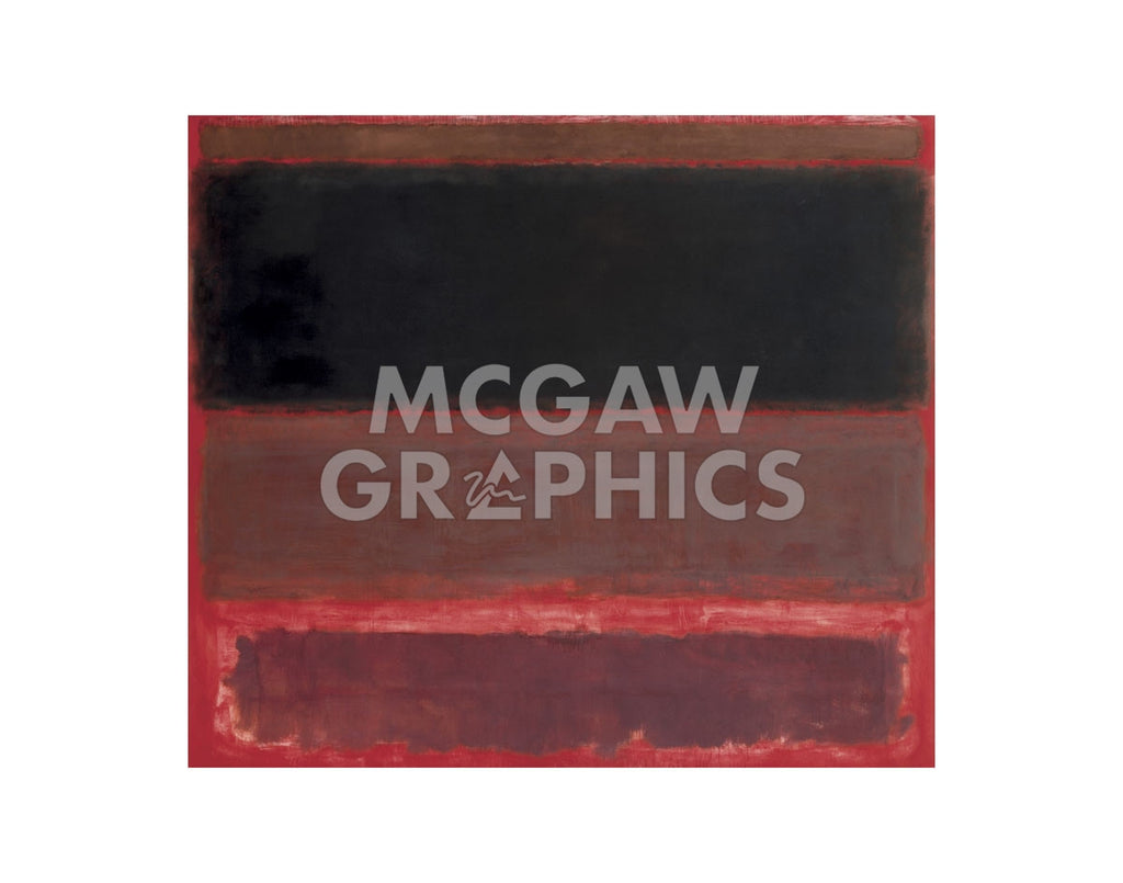 Four Days In Red Rothko Four Darks in Red, 1958 | McGaw Graphics