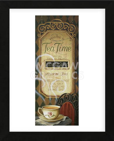 Tea time Menu (Framed) -  Lisa Audit - McGaw Graphics