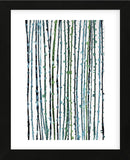 Aqua Vine (Framed) -  Candice Alford - McGaw Graphics