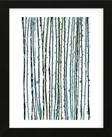 Aqua Vine (Framed) -  Candice Alford - McGaw Graphics