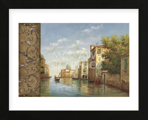 Canal I (Framed) -  Aretino - McGaw Graphics