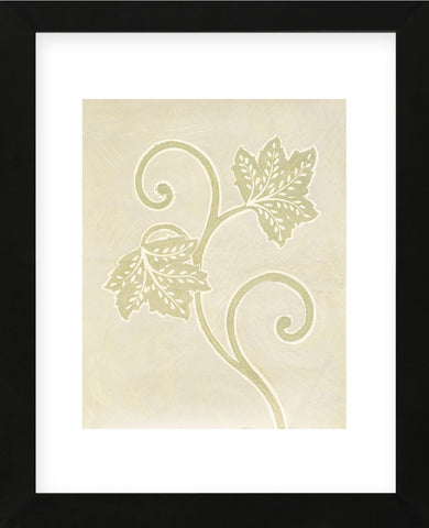 Vine Leaf Decoration  (Framed) -  Sophie Adde - McGaw Graphics