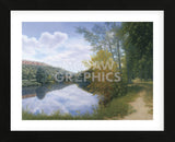 Path Along the River  (Framed) -  Timothy Arzt - McGaw Graphics