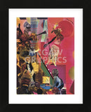 The Blues, 1974  (Framed) -  Romare Bearden - McGaw Graphics