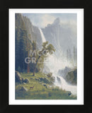 Bridal Veil Falls, Yosemite, ca 1871-73  (Framed) -  Albert Bierstadt - McGaw Graphics