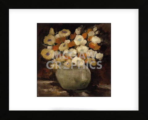 Apricot Poppies  (Framed) -  Onan Balin - McGaw Graphics