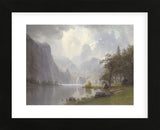 In the Mountains, 1867  (Framed) -  Albert Bierstadt - McGaw Graphics