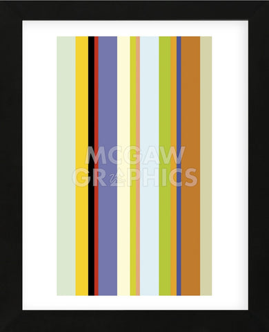 Paprika Stripe  (Framed) -  Dan Bleier - McGaw Graphics