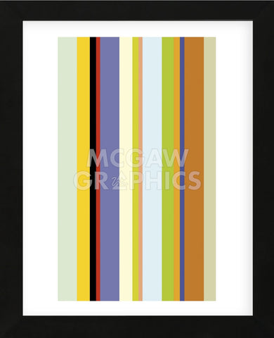 Paprika Stripe  (Framed) -  Dan Bleier - McGaw Graphics