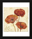 Poppy Bouquet II (Framed) -  Daphné B - McGaw Graphics